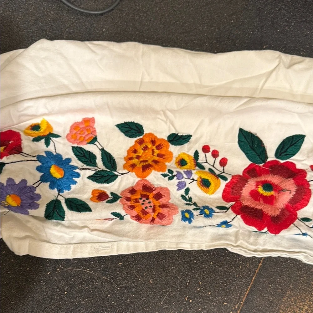 Floral Embroidered pillows handmade in Ukraine set 2